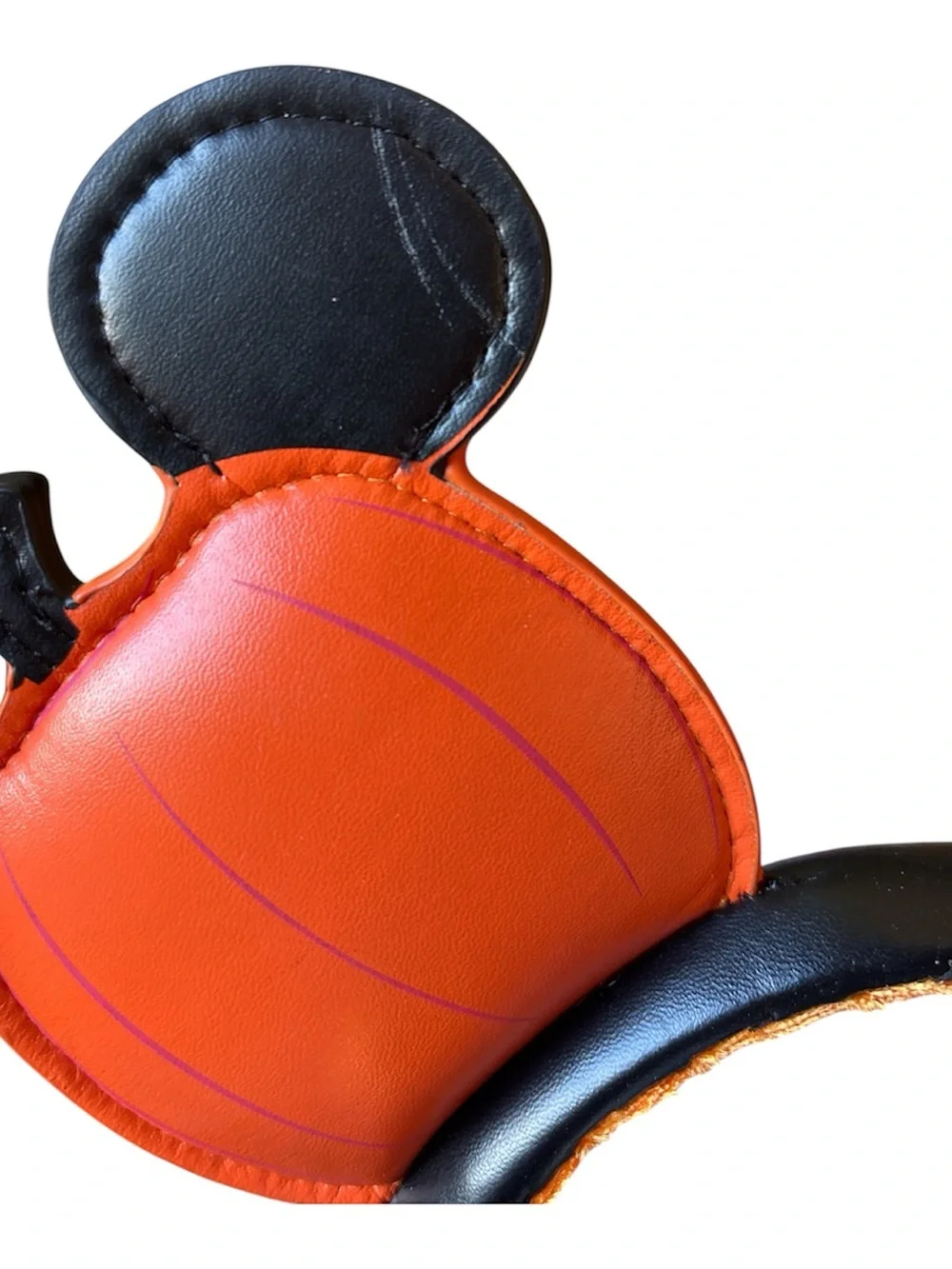 Disney Halloween Mickey Mouse Pumpkin Jack-O-Lantern Ears Headband NEW! 2